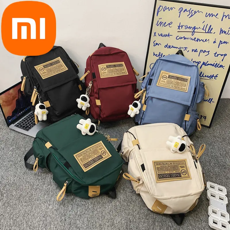 Рюкзак Xiaomi, новинка 2023, нейлоновый трендовый рюкзак для девочек, модный рюкзак для студентов колледжа, Удобная дорожная сумка большой вместимости
Рюкзак Xiaomi, новинка 2023, нейлоновый трендовый рюкзак для девочек, модный рюкзак для студентов колледжа, Удобная дорожная сумка большой вместимости