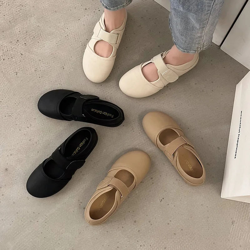 Casual Flats Shallow Shoes for Women Spring Autumn Round Toe Single Shoe Solid Color Breathable Soft Sole Zapatos Para Mujeres
Casual Flats Shallow Shoes for Women Spring Autumn Round Toe Single Shoe Solid Color Breathable Soft Sole Zapatos Para Mujeres