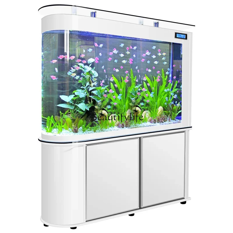 Household Fish Tank Floor Household Subareas Screens Large and Medium-Sized Ecological Aquarium Change Water U-Shaped
Household Fish Tank Floor Household Subareas Screens Large and Medium-Sized Ecological Aquarium Change Water U-Shaped
