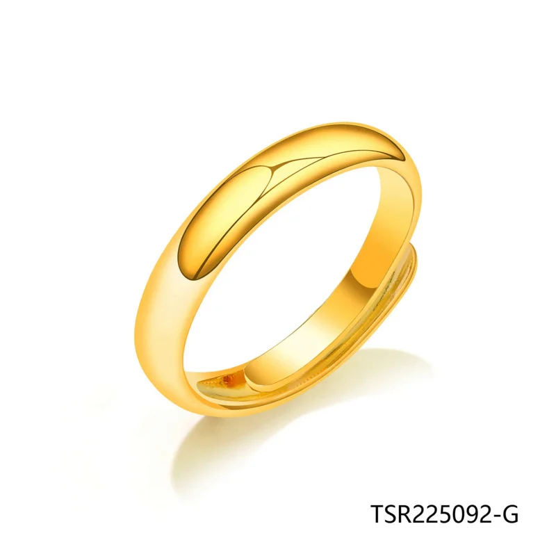 

Серебряный Кристалл Камень золотой дизайн женское кольцо Модные ювелирные изделия на палец крутой подарок TSR22505