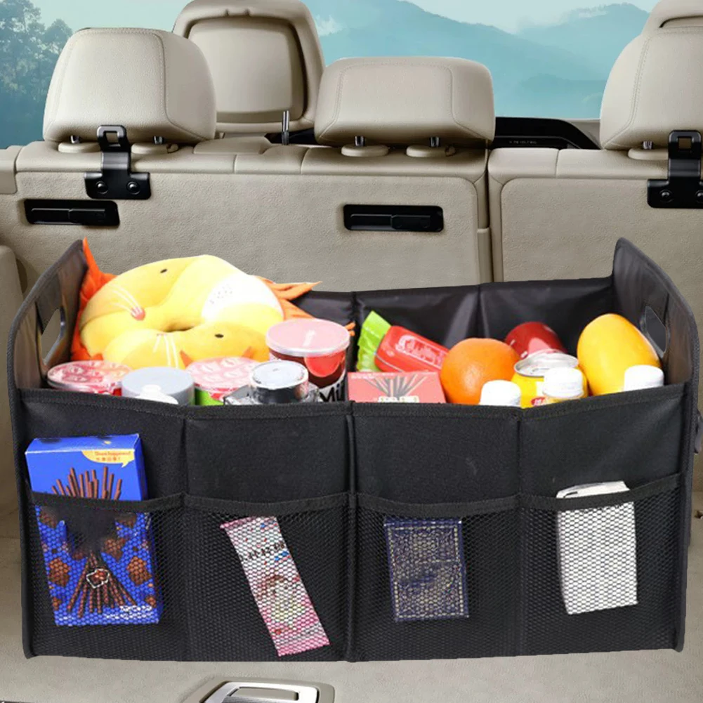 55L Car Multi-Pocket Trunk Organizer Folding Storage Box 600D Oxford Collapsible Trunk Storage Trunk Stowing Tidying Organizer
55L Car Multi-Pocket Trunk Organizer Folding Storage Box 600D Oxford Collapsible Trunk Storage Trunk Stowing Tidying Organizer