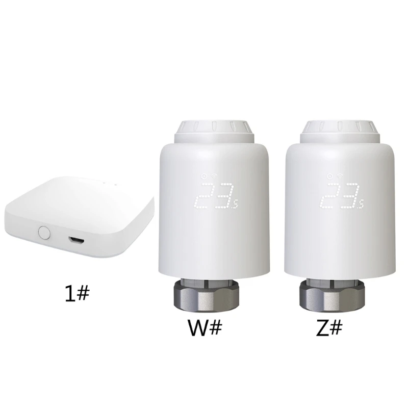 Tuya WiFi/Zigbee термостатический клапан радиатора термостат для домашнего обогревателя
Tuya WiFi/Zigbee термостатический клапан радиатора термостат для домашнего обогревателя