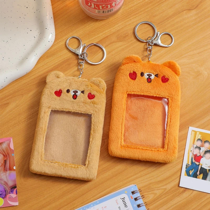 Cute Bear Plush Kpop Idol Photocards Storage Sweet Girls Cartoon Bus Credit Card Holder Photo Sleeves Student Stationary
Cute Bear Plush Kpop Idol Photocards Storage Sweet Girls Cartoon Bus Credit Card Holder Photo Sleeves Student Stationary