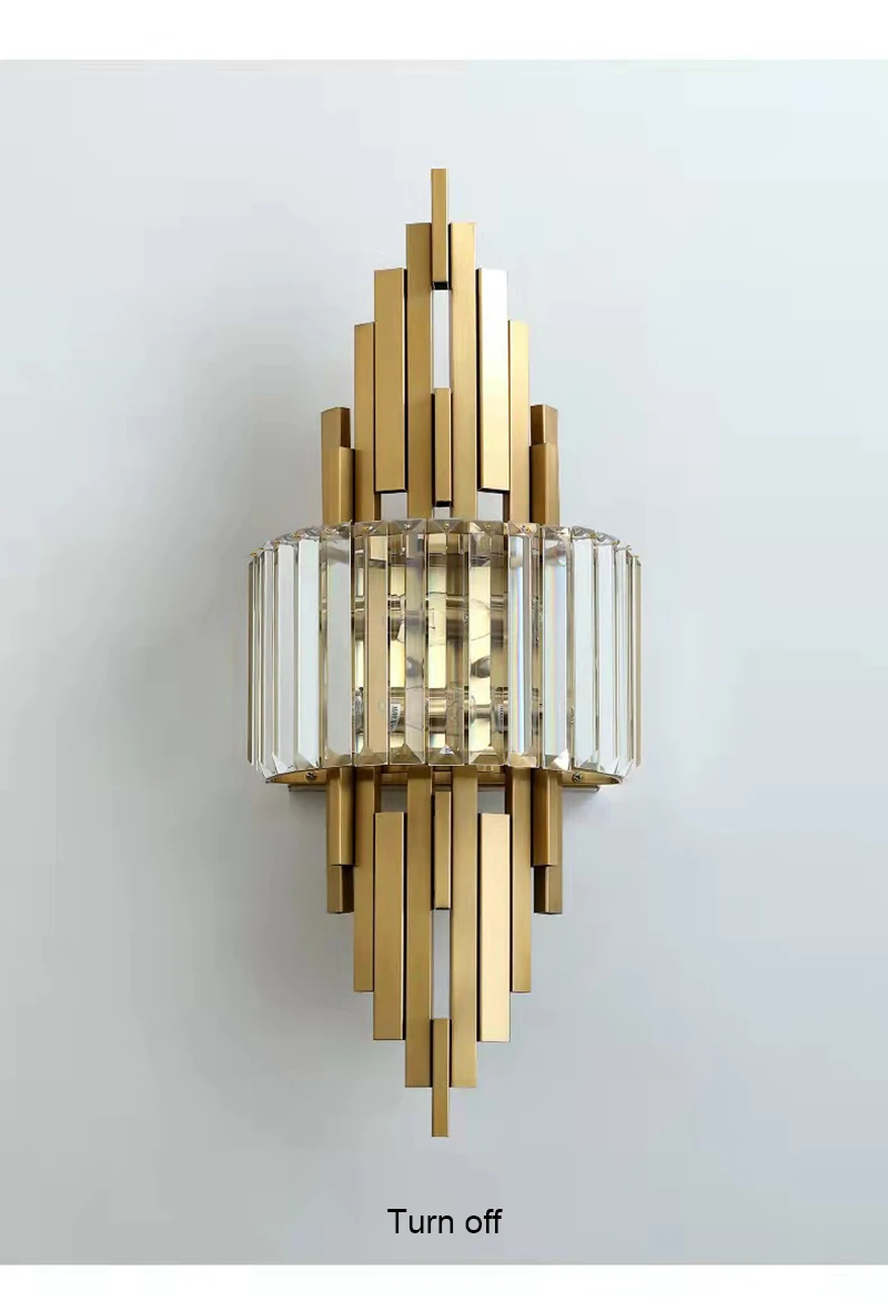 Light Luxury LED Wall Lamp Crystal Modern Wall Light Gold Nordic Wall Sconce Indoor Lighting Home Decor Living Room Bedroom Light Luxury LED Wall Lamp Crystal Modern Wall Light Gold Nordic Wall Sconce Indoor Lighting Home Decor Living Room Bedroom