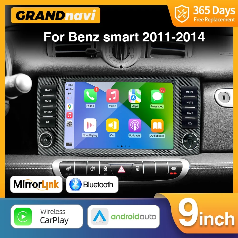 Android 11 Car Radio 9inch For Mercedes Benz Smart Fortwo 2011-2014 Player Multimedia Wireless Carplay Android Auto Navigation
Android 11 Car Radio 9inch For Mercedes Benz Smart Fortwo 2011-2014 Player Multimedia Wireless Carplay Android Auto Navigation