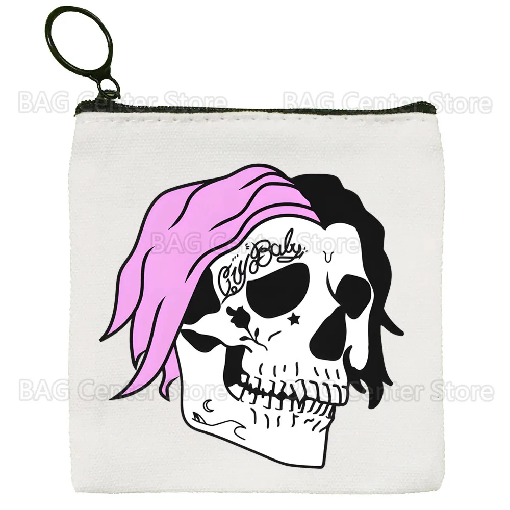 Lil Peep Cute Solid Color Canvas Coin Purse Small Fresh New Zipper Key Bag Hand Gift Bag
Lil Peep Cute Solid Color Canvas Coin Purse Small Fresh New Zipper Key Bag Hand Gift Bag