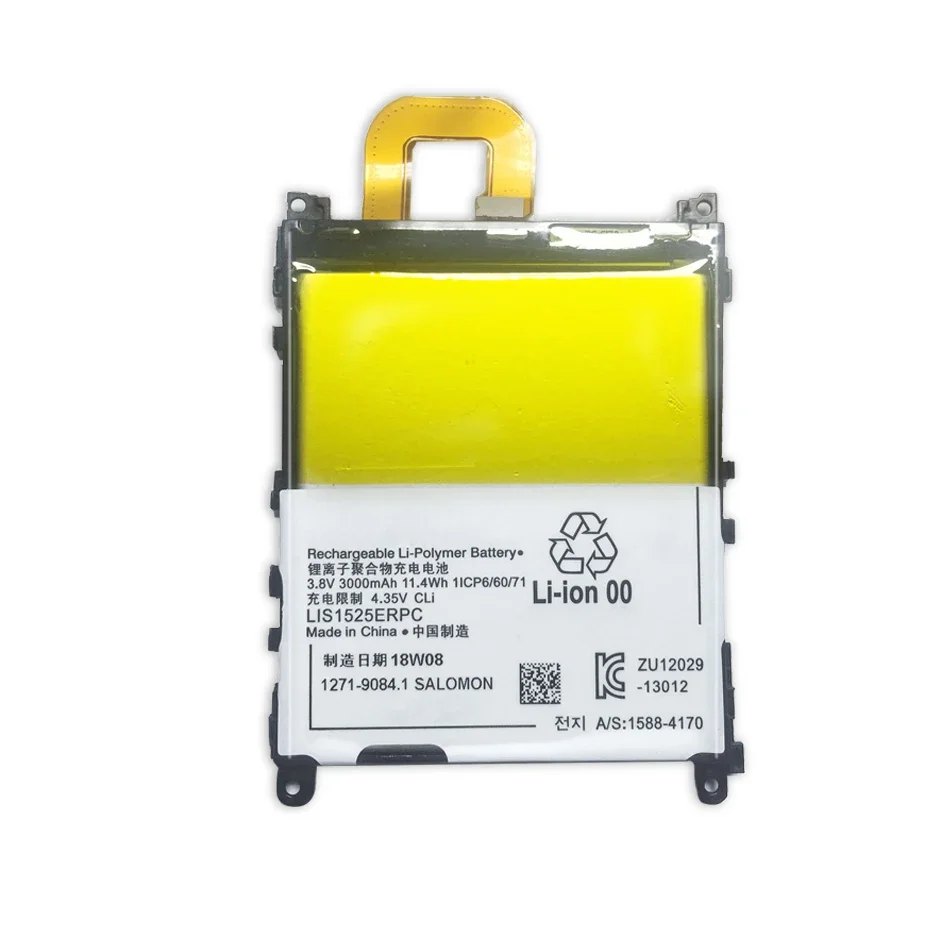 Battery For Sony Xperia Z1i1L39h, Honami SO-01F, C6902, C6903, C6906, C6943, LIS1525ERPC, AGPB011-A001, 3000mAh
Battery For Sony Xperia Z1i1L39h, Honami SO-01F, C6902, C6903, C6906, C6943, LIS1525ERPC, AGPB011-A001, 3000mAh