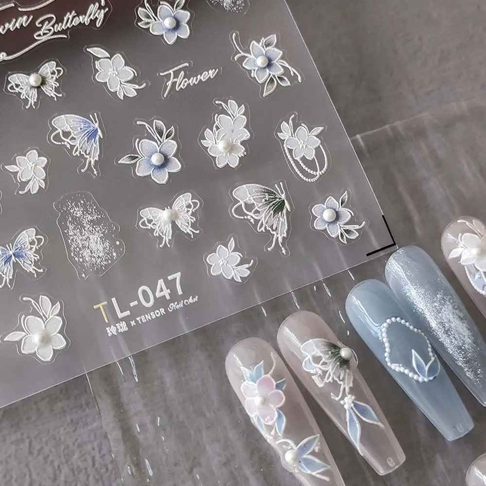 5D Crystal Butterfly Nail Art Sticker Fantasy Embossed Diamond 3D Nail Decorations Slider Pearl Flowers DIY Beauty Decals 
5D Crystal Butterfly Nail Art Sticker Fantasy Embossed Diamond 3D Nail Decorations Slider Pearl Flowers DIY Beauty Decals