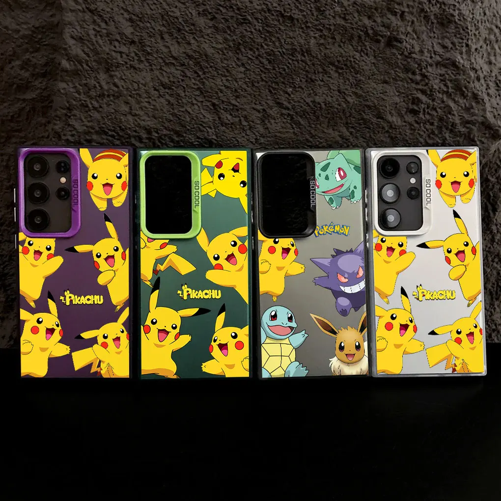 Pikachus Anime Pokemon S25 Case For Samsung S25 S24 Ultra Fundas For Galaxy S23 S22 S21 FE S20 Ultra Plus Shockproof Phone Cover Pikachus Anime Pokemon S25 Case For Samsung S25 S24 Ultra Fundas For Galaxy S23 S22 S21 FE S20 Ultra Plus Shockproof Phone Cover
