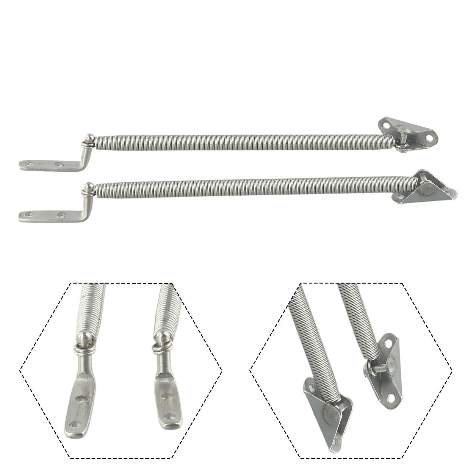 

7/16\" Dia Support Spring Adjuster 8-1/4\" Boat Electrolysis Hatch Hatch Door Stainless Steel Yacht Quality New