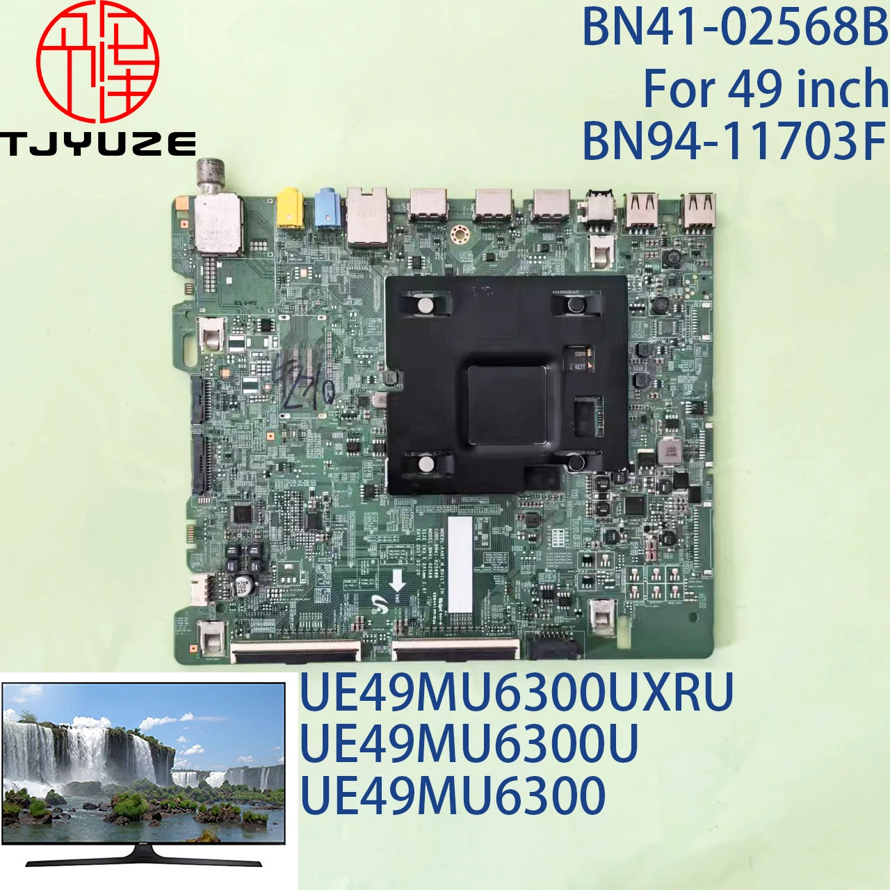 

BN41-02568B BN94-11703F CY-WK049HGLV1V 49 Inch TV Motherboard Working Properly for UE49MU6300UXRU UE49MU6300U Main Board