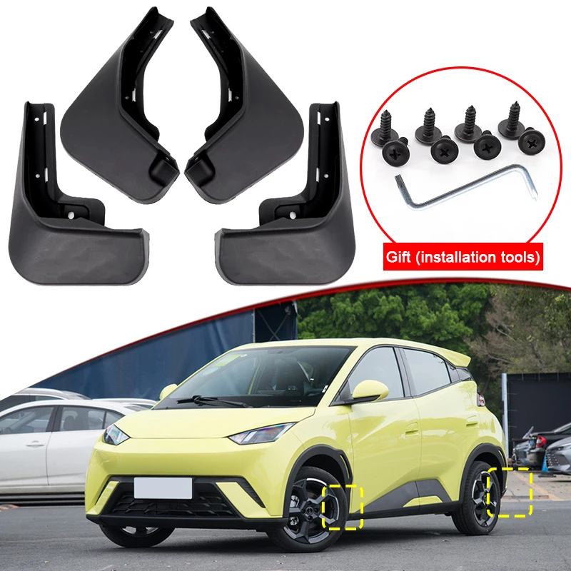 Car Styling For BYD DOLPHIN MINI EV 2024 2025 ABS Car Mud Flaps Splash Guard Mudguards MudFlaps Front Rear Fender Accessories
Car Styling For BYD DOLPHIN MINI EV 2024 2025 ABS Car Mud Flaps Splash Guard Mudguards MudFlaps Front Rear Fender Accessories