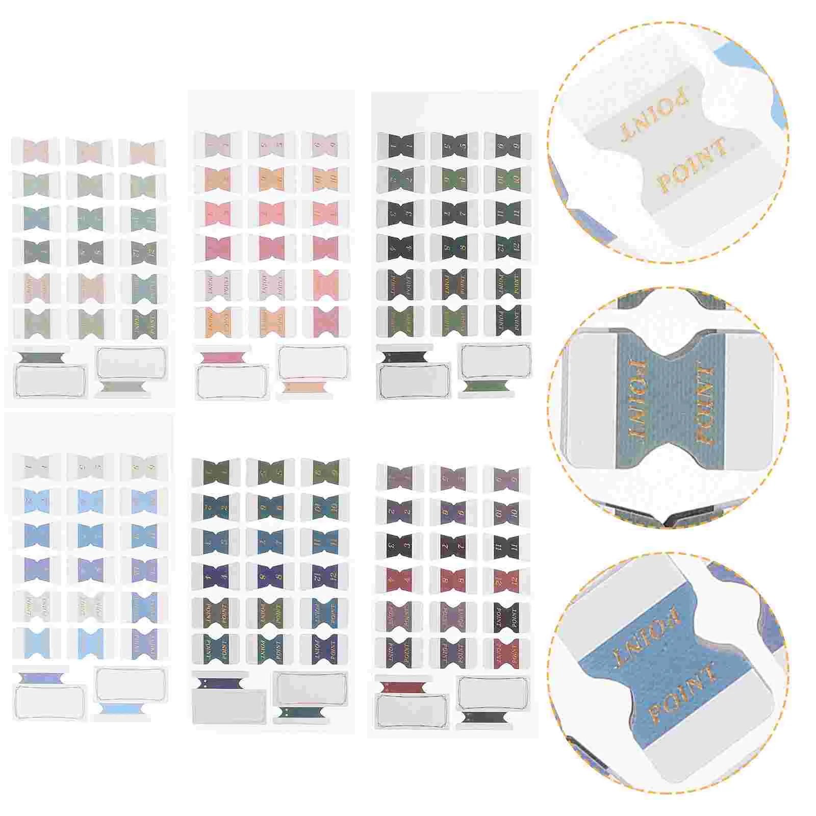 6 Sheets Bookmark Monthly Index Post Tabs Reminder Adhesive Page Markers Paper Binder Stick
6 Sheets Bookmark Monthly Index Post Tabs Reminder Adhesive Page Markers Paper Binder Stick