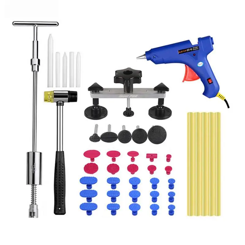 Car Dent Puller Kit Adjustable Dent Repair Kit Paint less Body Dent Removal Tool Kit Car Repair Tools Exterior Accessories
Car Dent Puller Kit Adjustable Dent Repair Kit Paint less Body Dent Removal Tool Kit Car Repair Tools Exterior Accessories