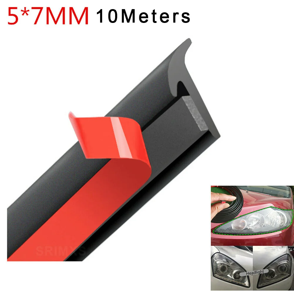 Universal 10M Car Rubber Sealing Strip Slanted T-Type Auto Door Seal Rubber Weatherstrip Edge Sealant Auto Interior Accessories
Universal 10M Car Rubber Sealing Strip Slanted T-Type Auto Door Seal Rubber Weatherstrip Edge Sealant Auto Interior Accessories
