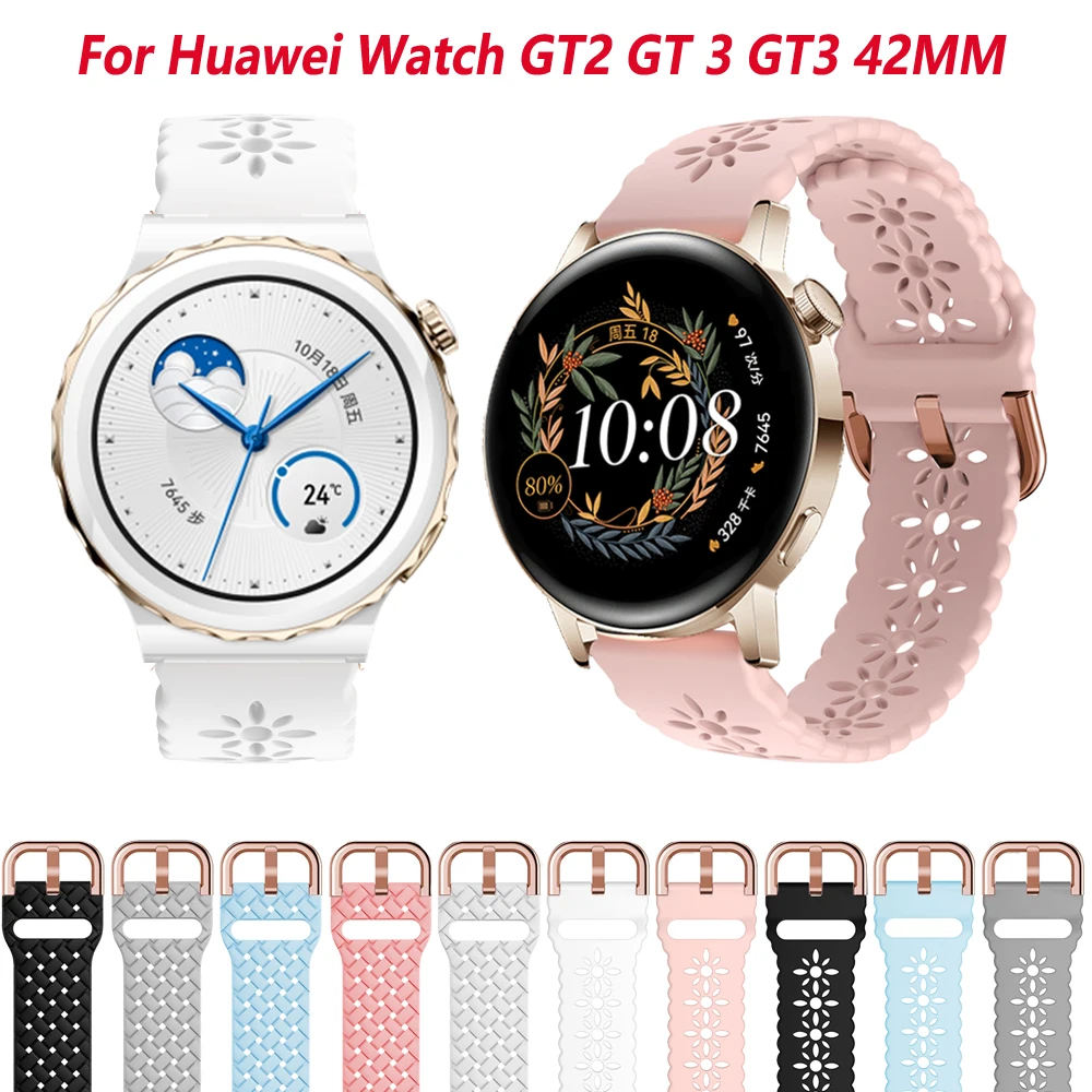 20mm Silicone Smart Watchband Strap For Huawei Watch GT2 GT 2 GT3 42mm/Honor ES Substitute for GT 3 Pro 43mm Wrist Bracelet Belt
20mm Silicone Smart Watchband Strap For Huawei Watch GT2 GT 2 GT3 42mm/Honor ES Substitute for GT 3 Pro 43mm Wrist Bracelet Belt