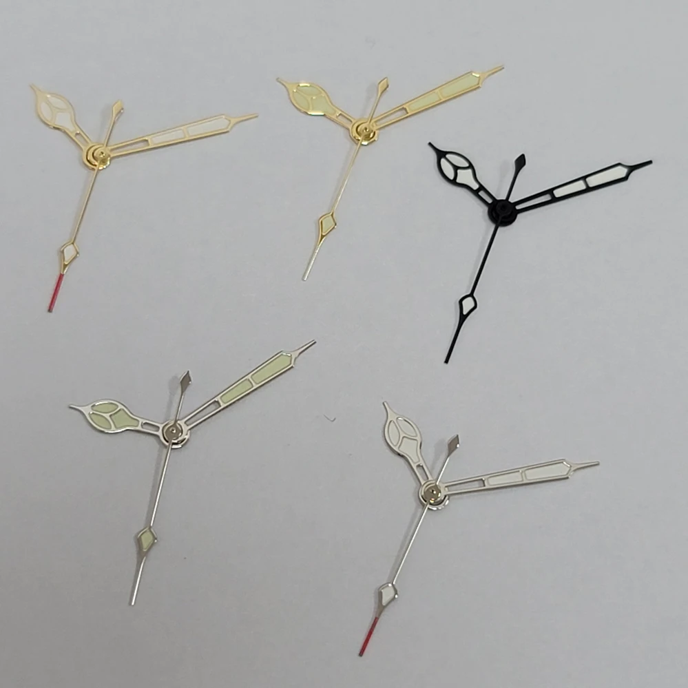 Golden Silver Edge Hands Green Luminous Pointer NH35 NH36 Watch Hands for NH35 NH36 4R 7S Automatic Movement Watch Hands Needles
Golden Silver Edge Hands Green Luminous Pointer NH35 NH36 Watch Hands for NH35 NH36 4R 7S Automatic Movement Watch Hands Needles