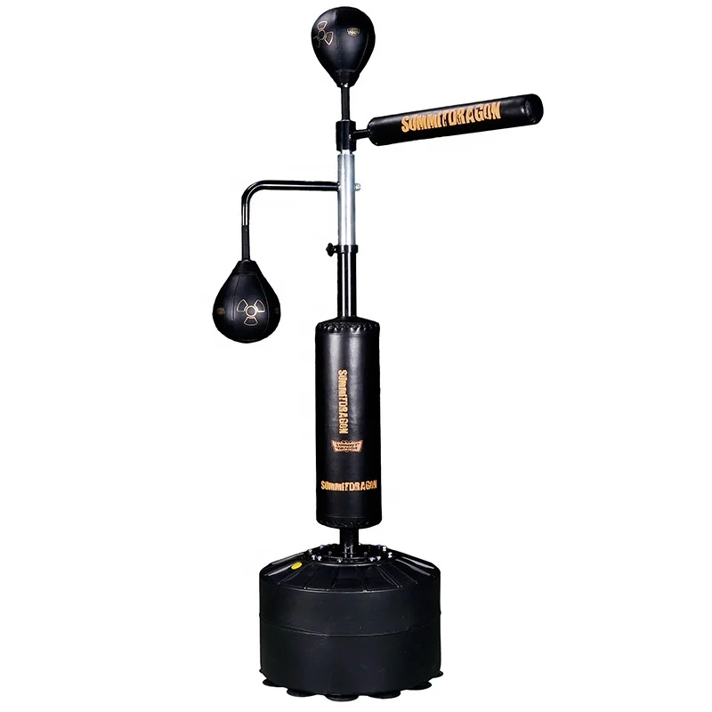 

Professional Free Standing Fast Reaction Spinning Bar Boxing Inflatable Heavy Punching Bag For Bodybuilding Training