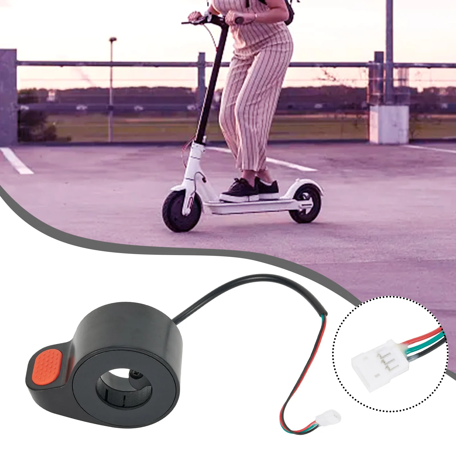 Accelerator Throttle Accelerator 1PC ABS Convenient Electric Scooter Finger Throttle For -Xiaomi M365 Pro/Pro2
Accelerator Throttle Accelerator 1PC ABS Convenient Electric Scooter Finger Throttle For -Xiaomi M365 Pro/Pro2