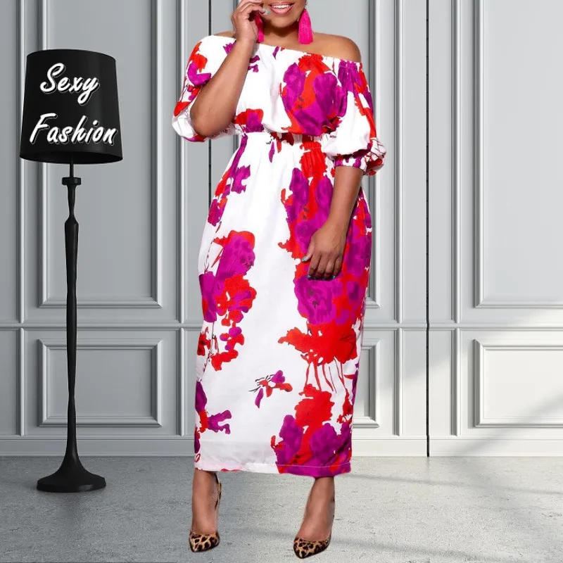 XL-5XL Dress for Women 2023 Plus Size Summer Clothing Slash Neck Ruffles Fashion Printing Casual Elegant Evening Dress Wholesale
XL-5XL Dress for Women 2023 Plus Size Summer Clothing Slash Neck Ruffles Fashion Printing Casual Elegant Evening Dress Wholesale