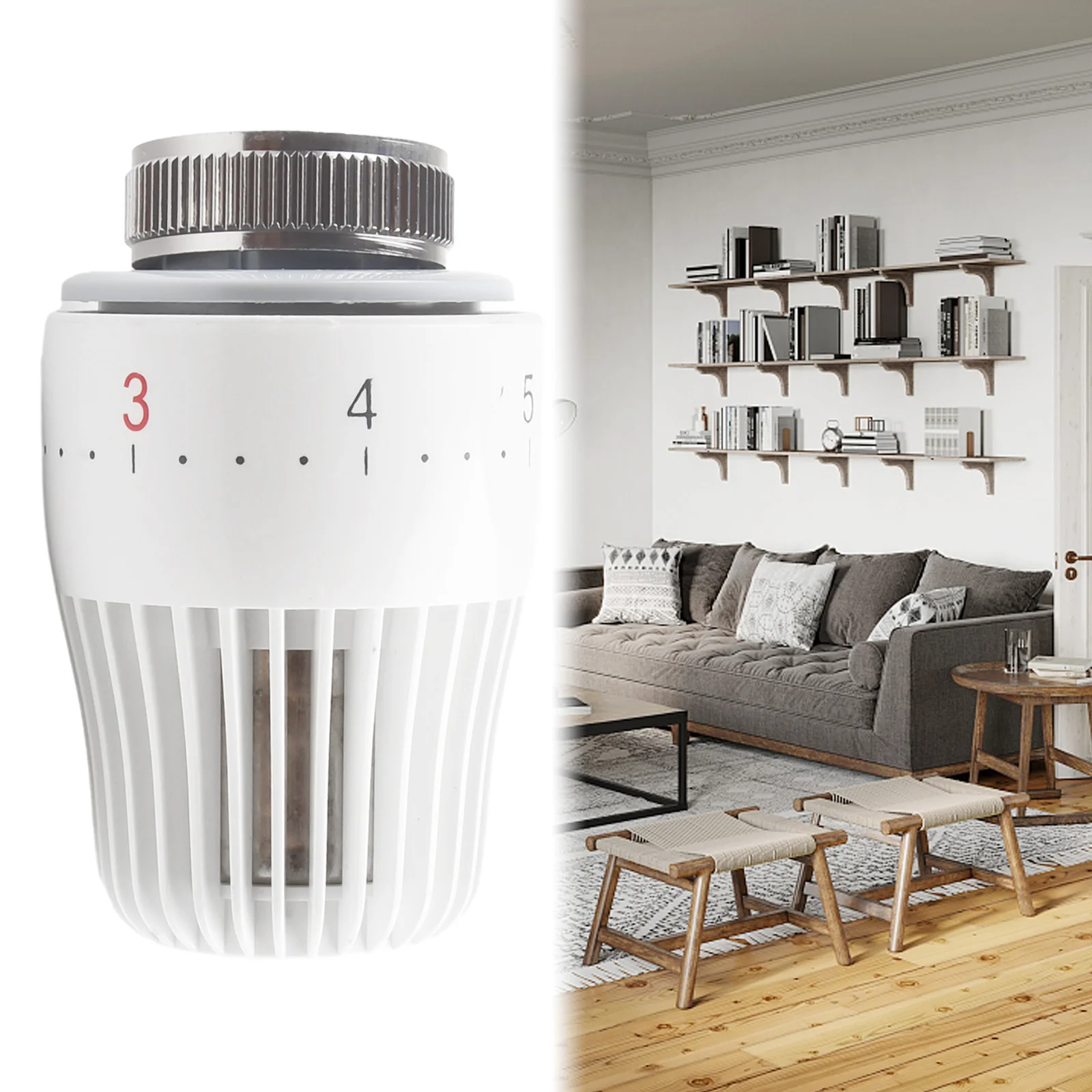 1pc M30X1.5 ABS + PC Thermostatic Temperature Control Valve Valve Head Home Improvement Heating System Accessories
1pc M30X1.5 ABS + PC Thermostatic Temperature Control Valve Valve Head Home Improvement Heating System Accessories