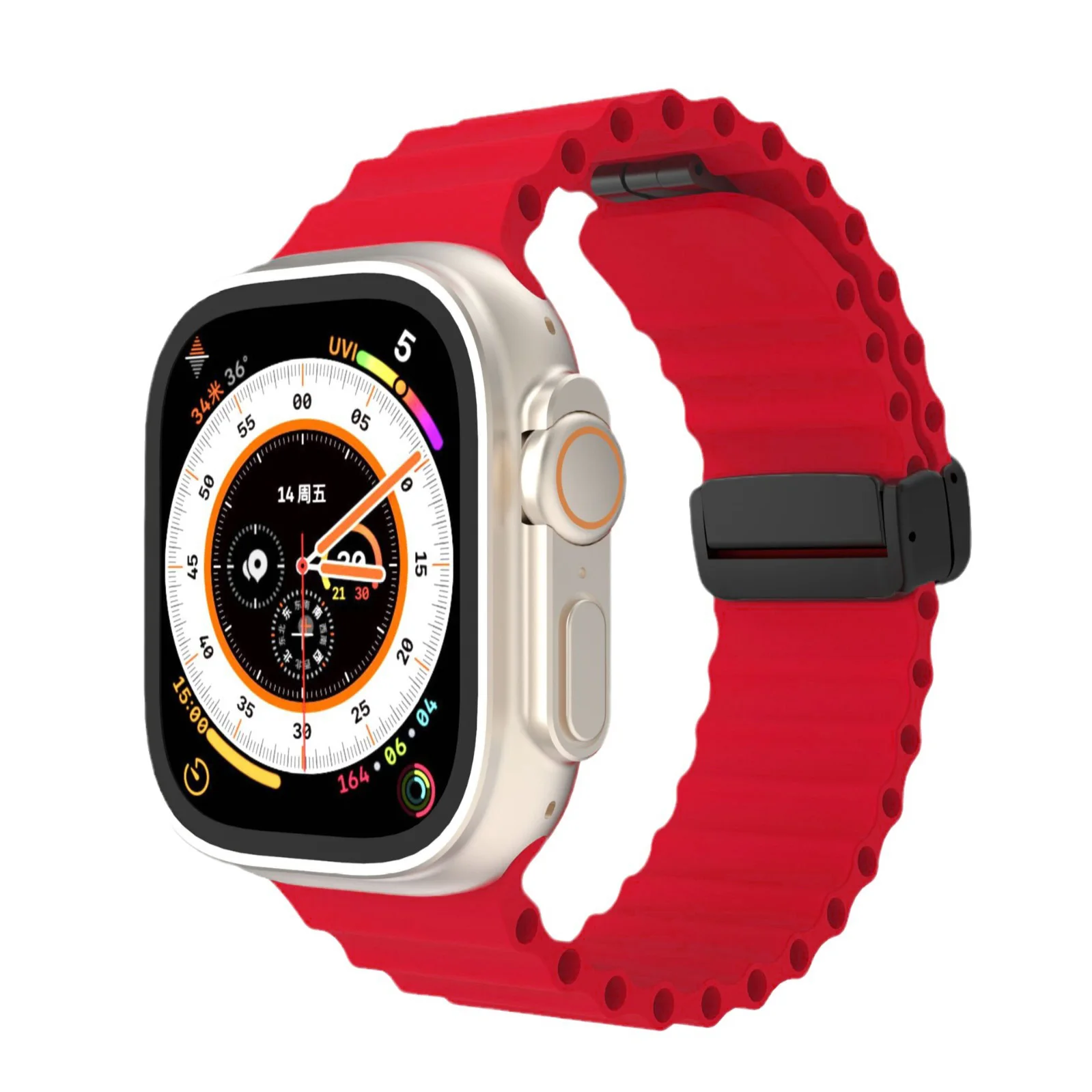 Magnetic Silicone Straps for Apple Watch Ultra 2 Band 49mm 45mm 44mm 40mm 46mm Ocean Bracelet correa iWatch Series 9 8 7 6 SE 10 Magnetic Silicone Straps for Apple Watch Ultra 2 Band 49mm 45mm 44mm 40mm 46mm Ocean Bracelet correa iWatch Series 9 8 7 6 SE 10