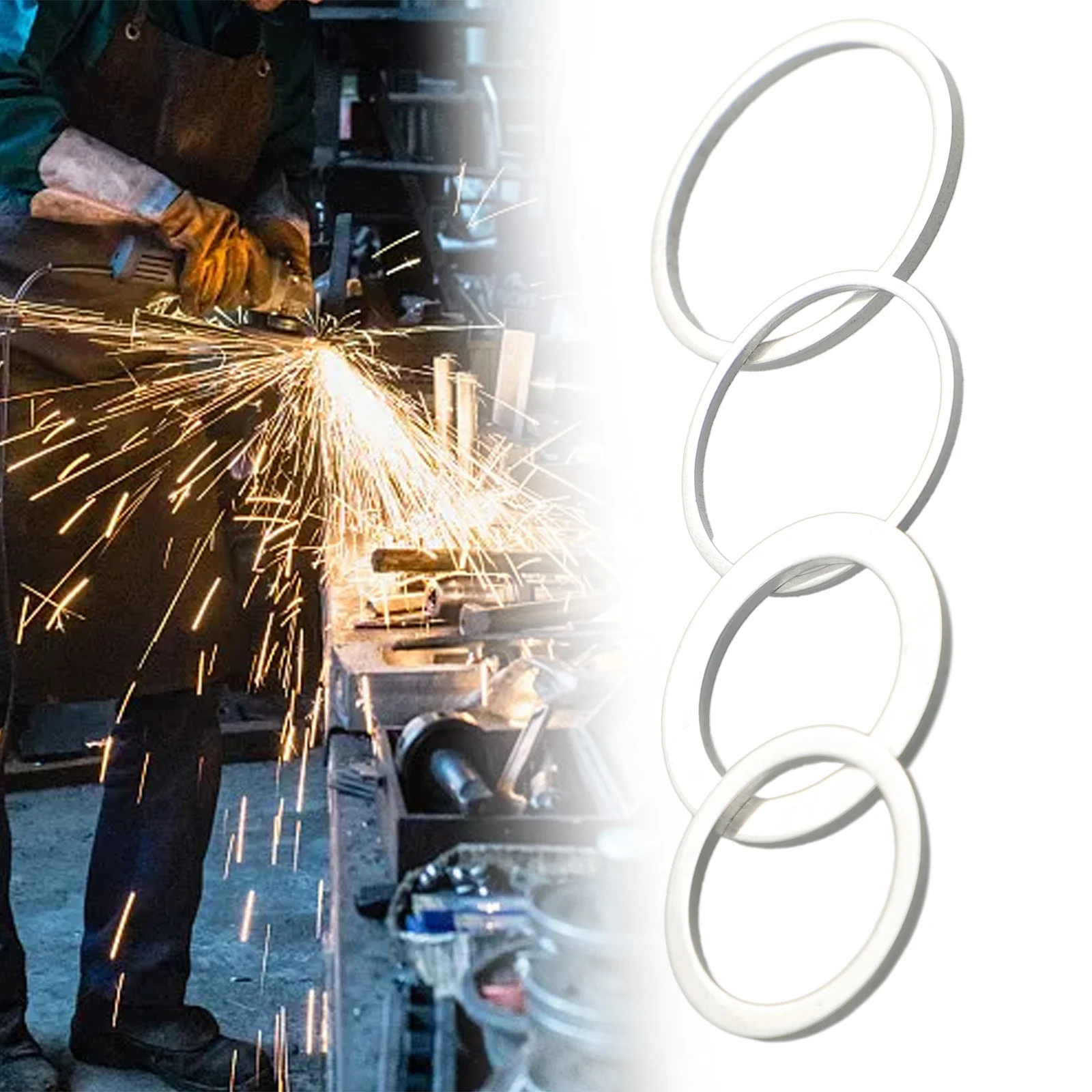 Circular Saw Ring Reduction Ring Replacement Set 4 Sizes Conversion Ring High Quality Metal Protable Brand New Durable
Circular Saw Ring Reduction Ring Replacement Set 4 Sizes Conversion Ring High Quality Metal Protable Brand New Durable