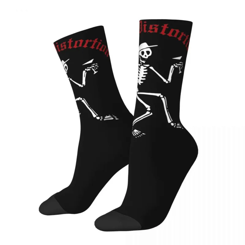 

Social Distortion Music Band Accessories Socks Cozy Punk Rock Skateboard Long Stockings Super Soft for Womens Wonderful Gifts