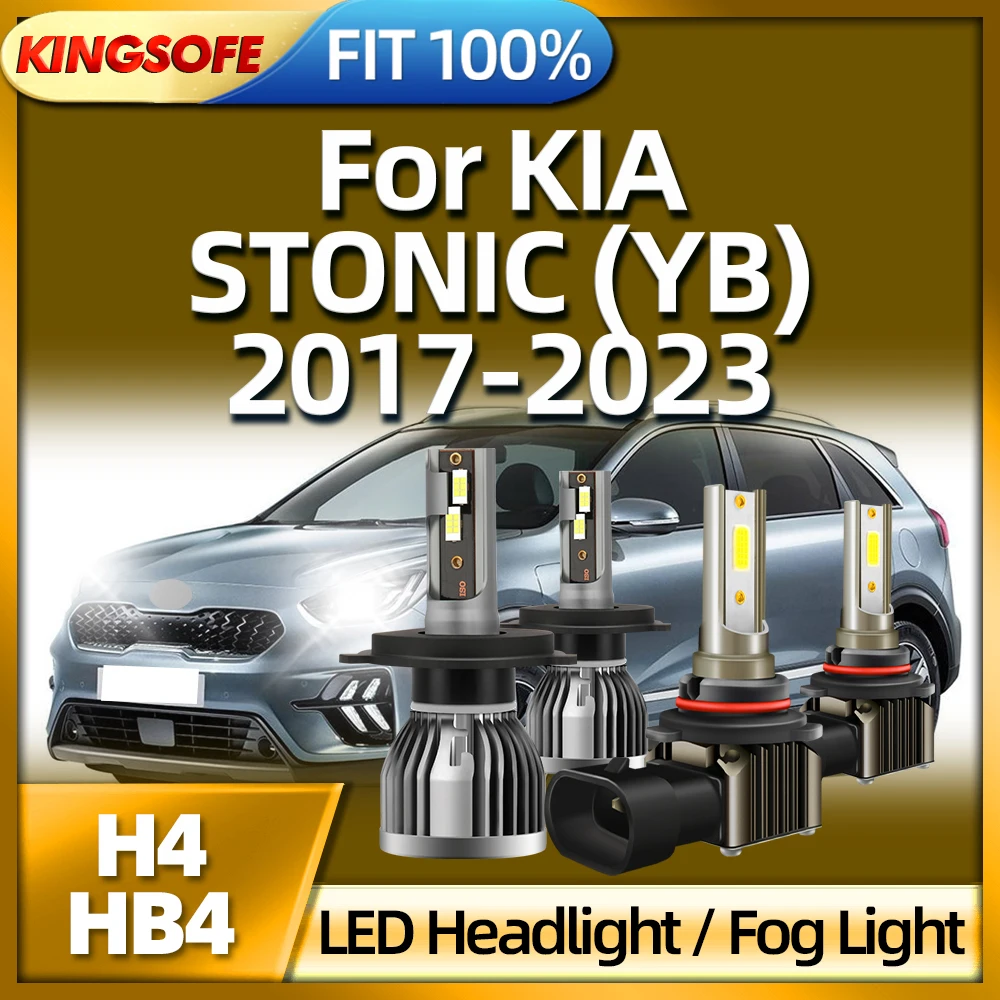 

Лампы головного света KINGSOFE 180 Вт H4 H8, автомобильные фары, супер яркие противотуманные фары HB4 для KIA STONIC (YB) 2017 2018 2019 2020 2021 2022