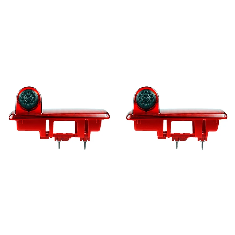 2X High Definition Waterproof IR Night Vision Backup Brake Light Camera For 2014 Opel Vivaro / 2014 Renault Trafic
2X High Definition Waterproof IR Night Vision Backup Brake Light Camera For 2014 Opel Vivaro / 2014 Renault Trafic
