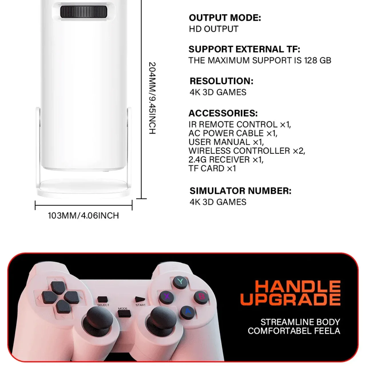 mini proyector para smartphone, proyector para juegos 720P, Android 11, WiFi, 8GB y soporte para consola Ps1 clásica 19 mini proyector para smartphone mini proyector para smartphone, proyector para juegos 720P, Android 11, WiFi, 8GB y soporte para consola Ps1 clásica » mini proyector para smartphone