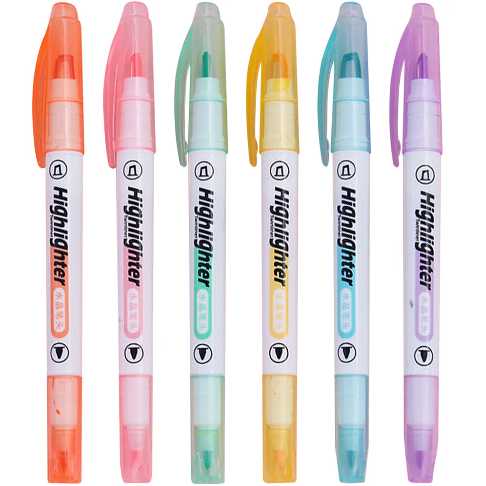 1 Box of Double Ended Highlighters Colorful Fluorescent Marker Pens Stationery Supplies
1 Box of Double Ended Highlighters Colorful Fluorescent Marker Pens Stationery Supplies