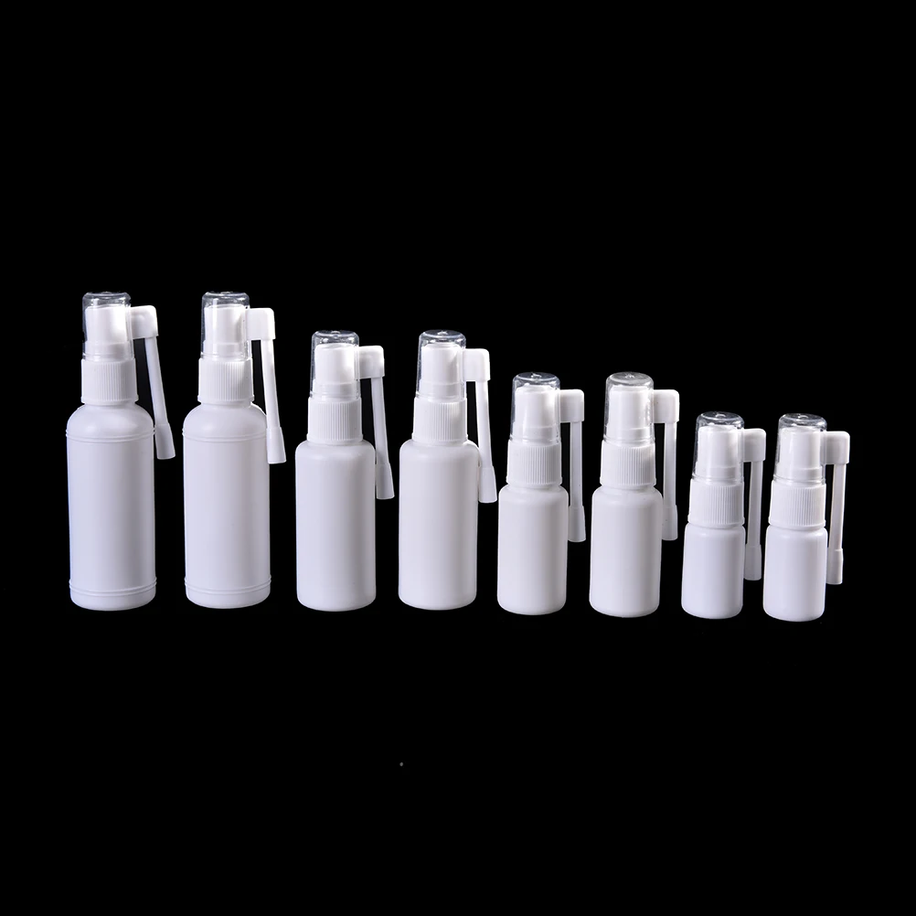 

1pcs Empty Plastic Nasal Spray Bottles Pump Sprayer Mist Nose Spray Refillable Bottle Packaging 20ml 30ml 50ml