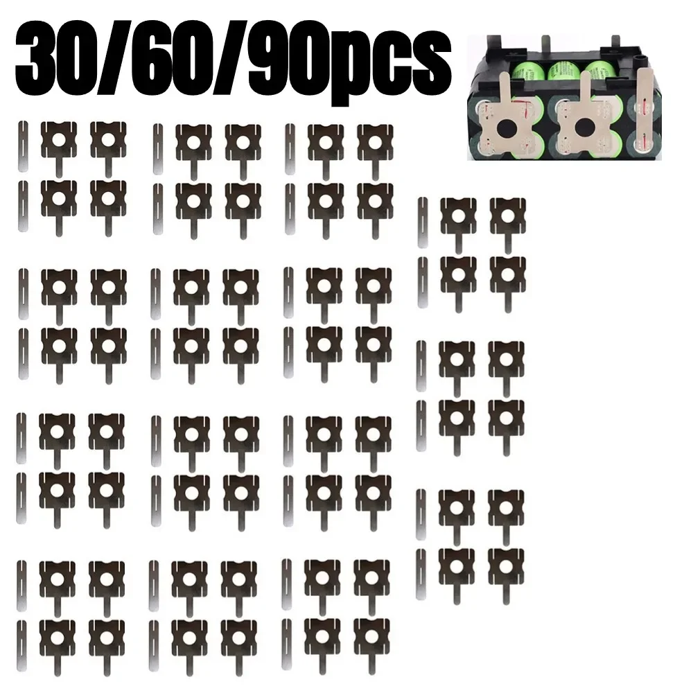 30 60 90pcs/set Y-shaped Spot Welding Nickel Plate Battery Plating Nickle Sheet U Shaped Strap Strip Sheets For Pack-Soldering
30 60 90pcs/set Y-shaped Spot Welding Nickel Plate Battery Plating Nickle Sheet U Shaped Strap Strip Sheets For Pack-Soldering
