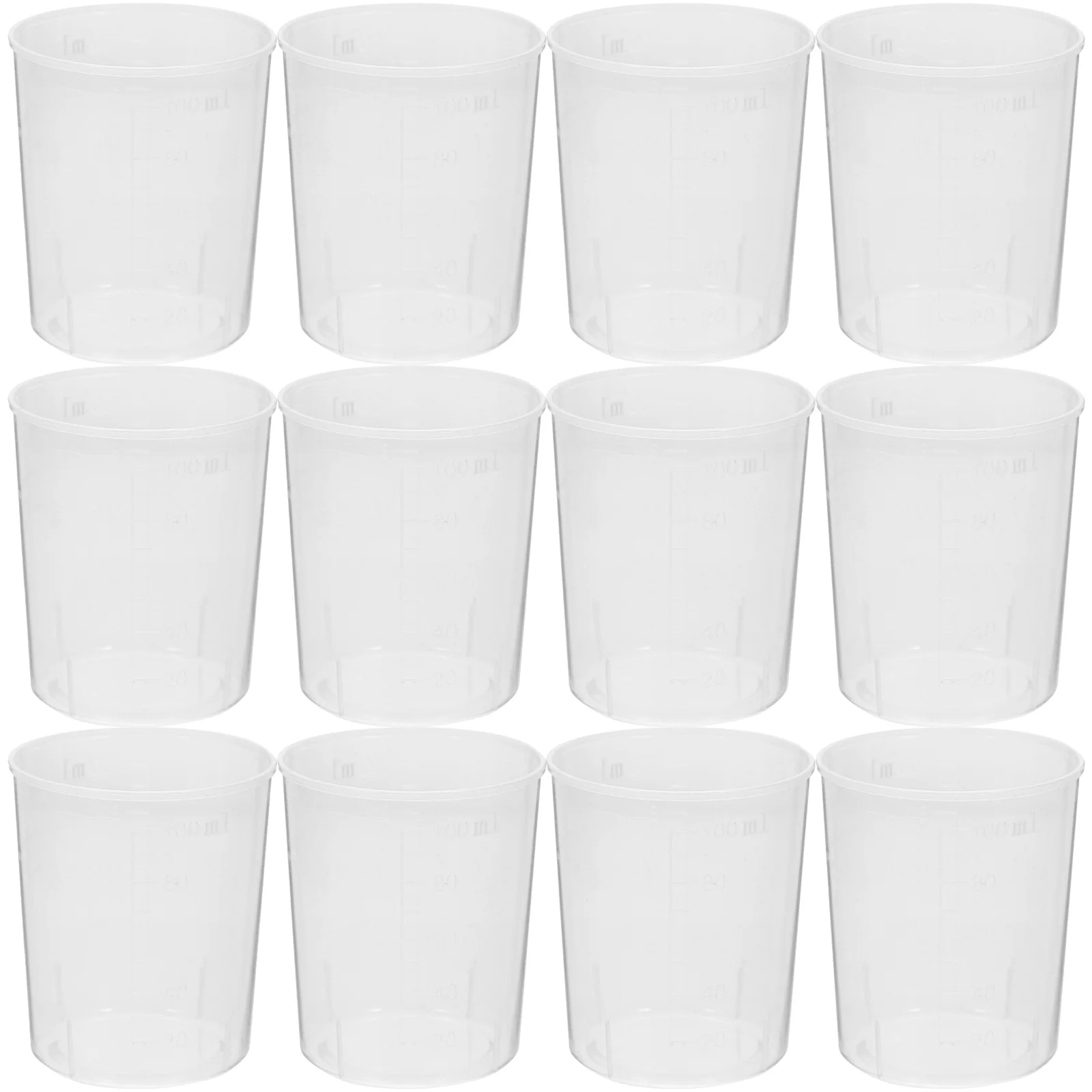 50 Pcs Food Graded PP Material Volume Measurement Tools Measuring Cups with Marking Scales
50 Pcs Food Graded PP Material Volume Measurement Tools Measuring Cups with Marking Scales