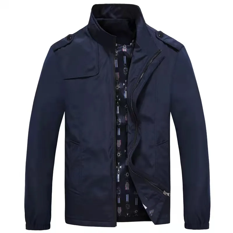 Men's casual windproof jacket Spring and Autumn new popular outdoor clothing standing slim military flight jacket 7 Mallzona S1030ab94d0ca4592ac3b98b3fc3c98feN Men's casual windproof jacket Spring and Autumn new popular outdoor clothing standing slim military flight jacket Mallzona