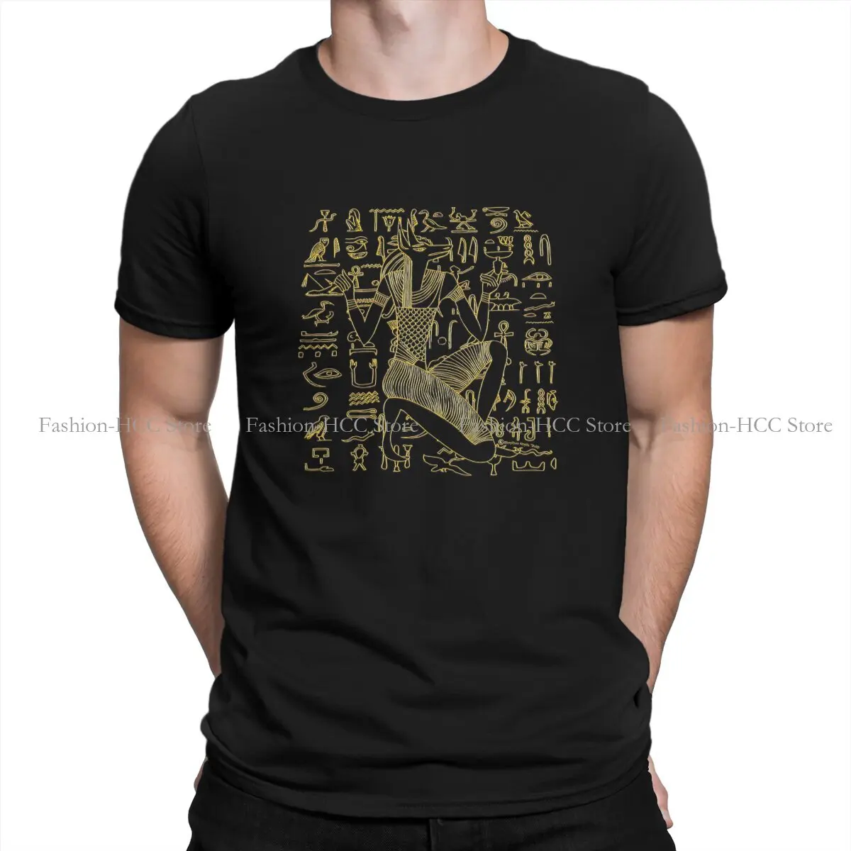 Anubis Hieroglyphics Classic Round Collar TShirt Ancient Egypt Egyptian Classic T Shirt Men Clothes New Design
Anubis Hieroglyphics Classic Round Collar TShirt Ancient Egypt Egyptian Classic T Shirt Men Clothes New Design