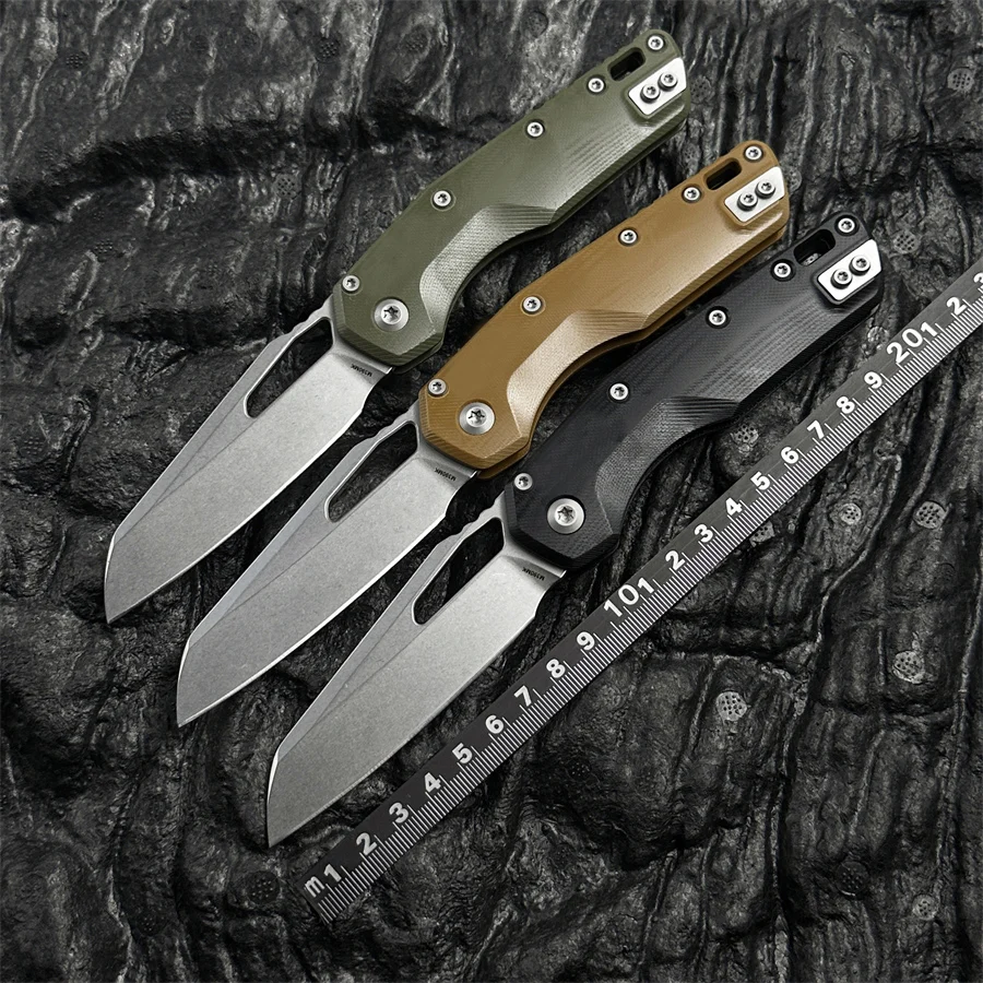 

New Mit msi Axis Folding Knife 9Cr18Mov Steel Tactical Combat EDC Outdoor Camping Survival Hunting Self-defense Pocket Knives