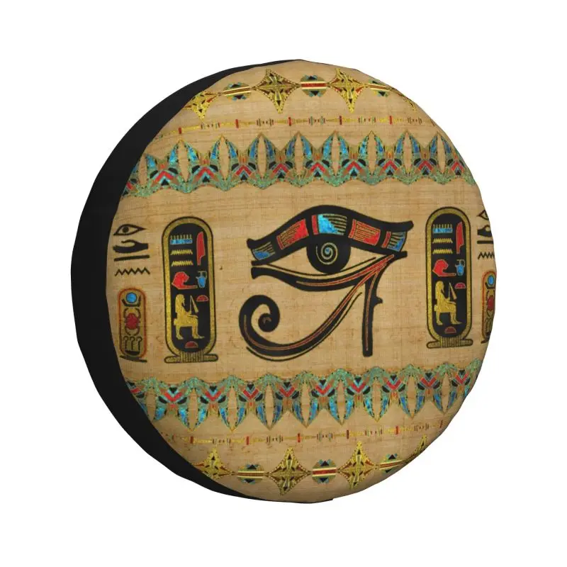 Egyptian Eye Of Horus Spare Wheel Cover for Jeep Mitsubishi Pajero 4x4 SUV Custom Ancient Egypt Tire Protector 14" 15" 16" Inch
Egyptian Eye Of Horus Spare Wheel Cover for Jeep Mitsubishi Pajero 4x4 SUV Custom Ancient Egypt Tire Protector 14" 15" 16" Inch