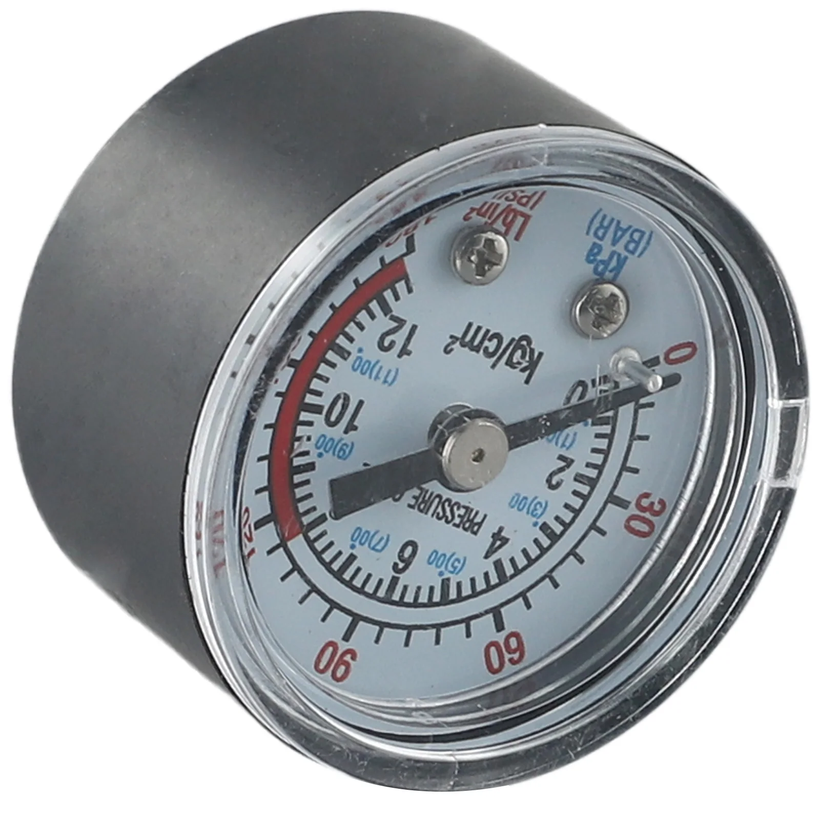 Pneumatic Hydraulic Pressure Gauge, 012Bar 0180PSI, Metal+Plastic Material, Large Dial for Easy Reading, 1/8 NPT Thread Diameter
Pneumatic Hydraulic Pressure Gauge, 012Bar 0180PSI, Metal+Plastic Material, Large Dial for Easy Reading, 1/8 NPT Thread Diameter
