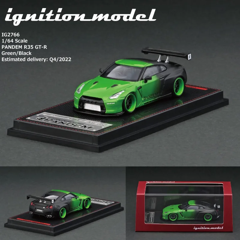 Ignition IG 1:64 Nissan skyline R35 GT-R Collection of die-cast alloy car decoration model toys
Ignition IG 1:64 Nissan skyline R35 GT-R Collection of die-cast alloy car decoration model toys
