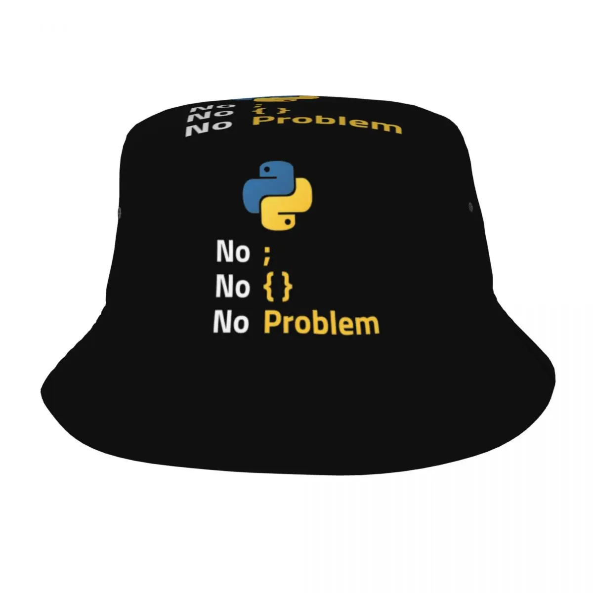 Python Programmer Coder Bob Hat Summer Travel Headwear Merchandise Fishing Cap for Outdoor Sports Men Women Session Hat Foldable
Python Programmer Coder Bob Hat Summer Travel Headwear Merchandise Fishing Cap for Outdoor Sports Men Women Session Hat Foldable