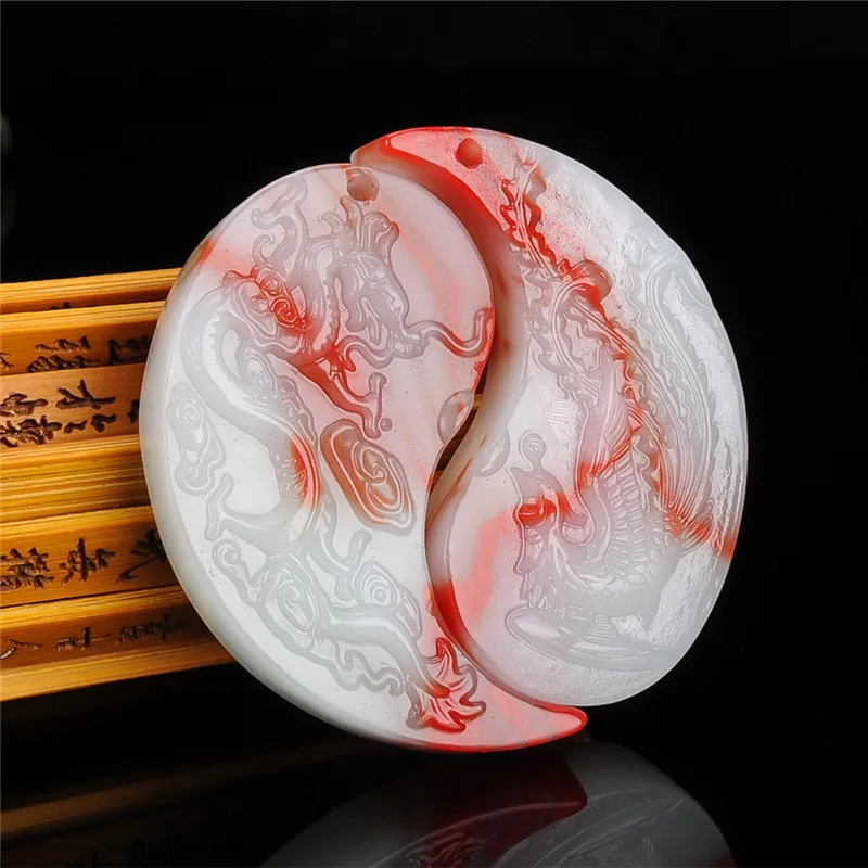 Natural Golden Jade, Chicken Blood, Jade, Stone Floating Flowers Dragon and Phoenixauspicious Brandsimple and Versatile Pendant
Natural Golden Jade, Chicken Blood, Jade, Stone Floating Flowers Dragon and Phoenixauspicious Brandsimple and Versatile Pendant