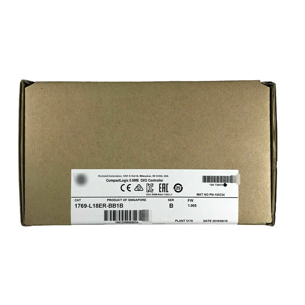 AB 1769-L18ER-BB1B New Original PLC Module 1769L18ERBB1B UPS Expedited Shipping
AB 1769-L18ER-BB1B New Original PLC Module 1769L18ERBB1B UPS Expedited Shipping