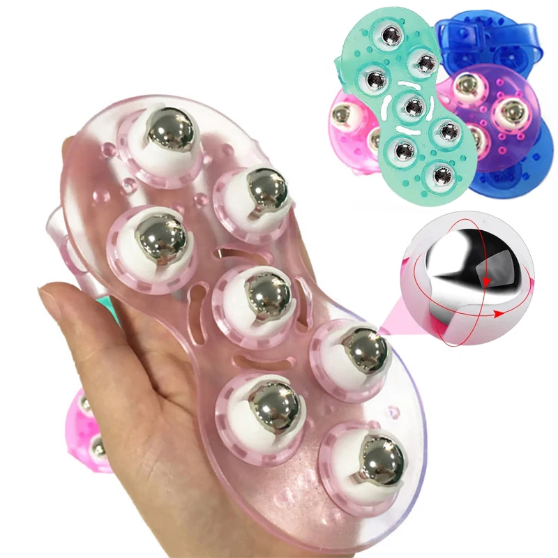 Roller Ball Body Massage Glove Anti-Cellulite Muscle Pain Relief Relax Massager For Neck Back Shoulder Buttocks Face Lift Tools
Roller Ball Body Massage Glove Anti-Cellulite Muscle Pain Relief Relax Massager For Neck Back Shoulder Buttocks Face Lift Tools
