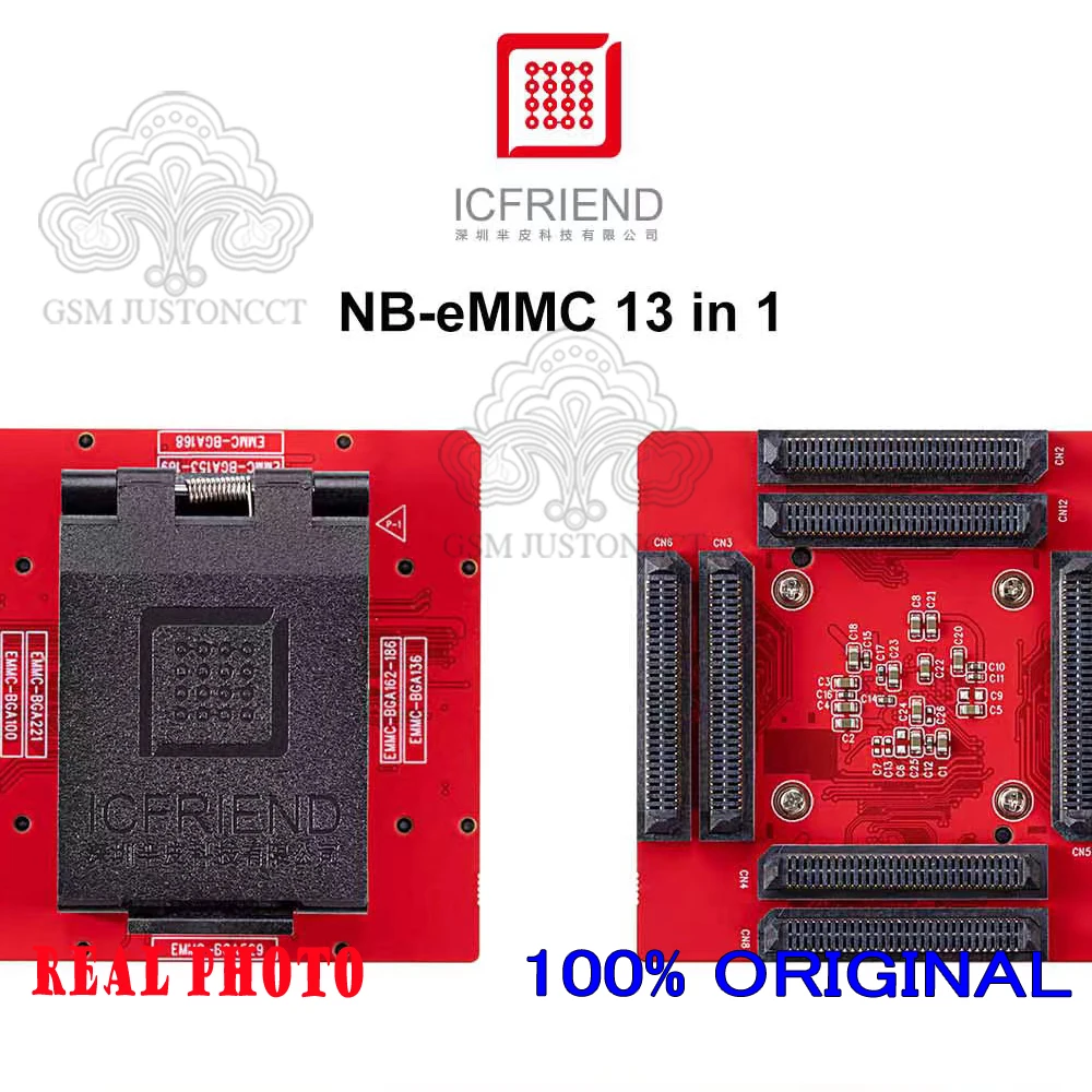 EMMC font test block PRO BOX NB-EMMC 13 IN 1 EASY JTAG ATF UFI |