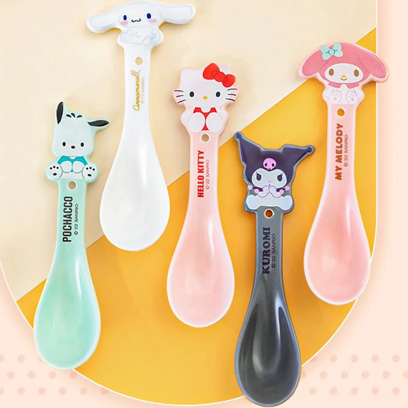 Sanrio Kawaii Ceramic Spoon Cartoon Cute Anime Student Children's Spoon Household Eating Spoon Decorate Girls Christmas Gifts
Sanrio Kawaii Ceramic Spoon Cartoon Cute Anime Student Children's Spoon Household Eating Spoon Decorate Girls Christmas Gifts