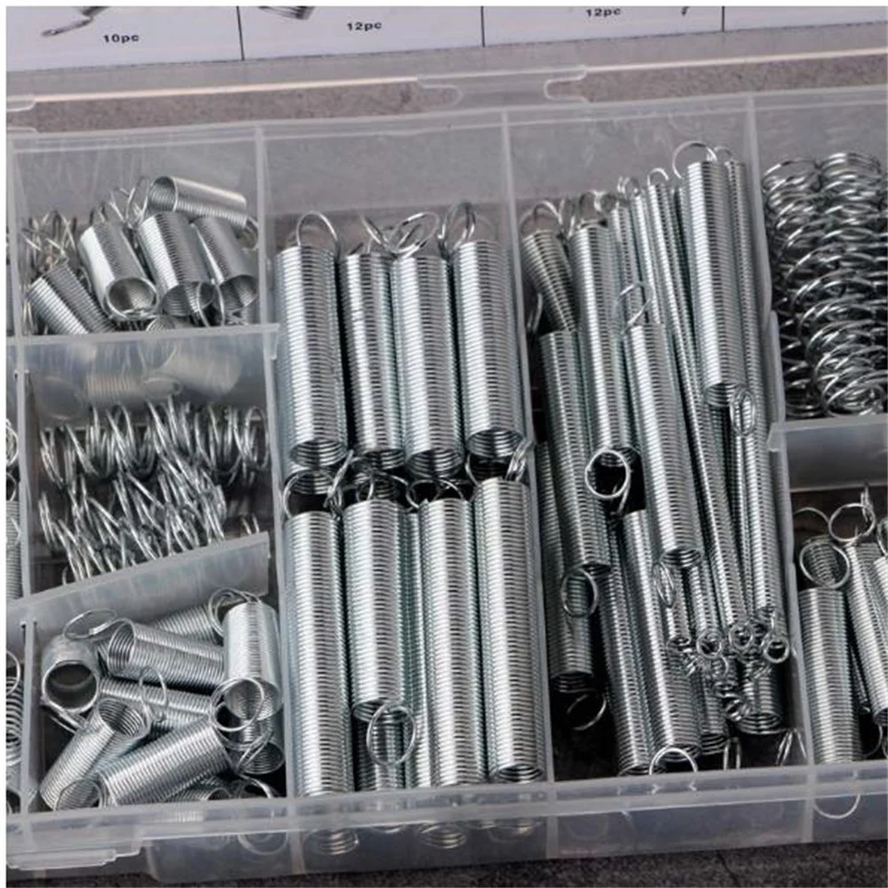 200Pcs Spring Assembly Set,Tension Spring And Pressure Tool,Transparent Box,Assortment
200Pcs Spring Assembly Set,Tension Spring And Pressure Tool,Transparent Box,Assortment