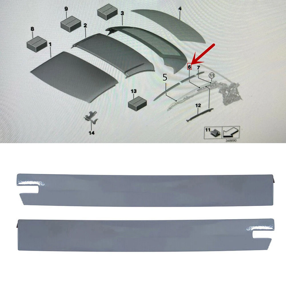 2Pcs Left Right Convertible Roof Top Hinge Cover For BMW E93 F83 325i M3 420i Car Exterior Cover Hinge 3 4 Series Grey
2Pcs Left Right Convertible Roof Top Hinge Cover For BMW E93 F83 325i M3 420i Car Exterior Cover Hinge 3 4 Series Grey