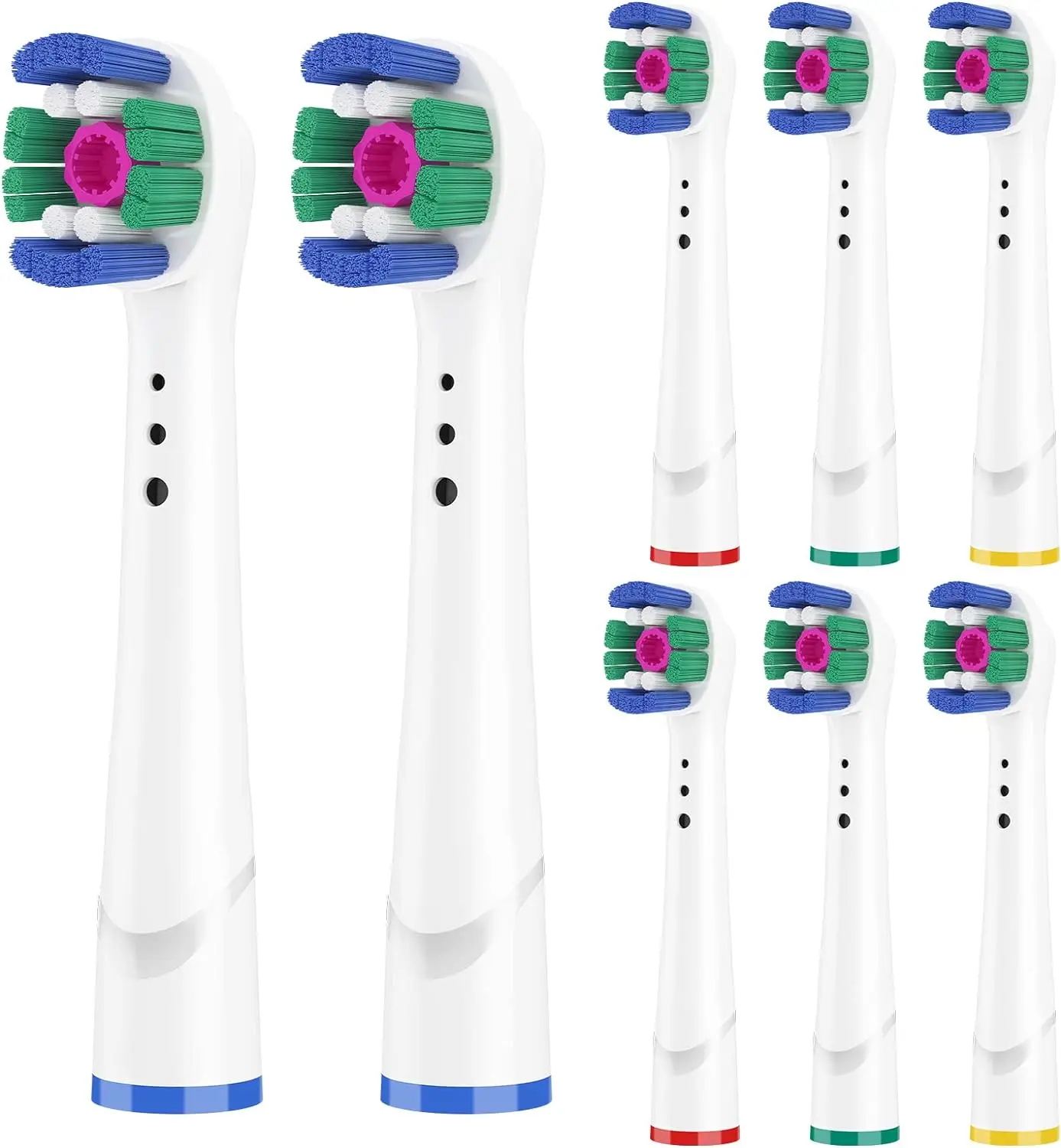 4/8/12/16/20PCS 3D White Electric Replacement Toothbrush Heads Compatible with Oral-B Electric Toothbrushes
4/8/12/16/20PCS 3D White Electric Replacement Toothbrush Heads Compatible with Oral-B Electric Toothbrushes